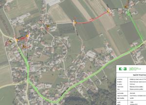 Označeni zapori cest